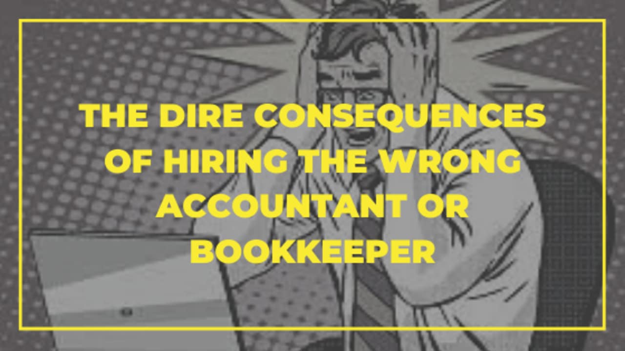Wrong Accountant or Bookkeeper